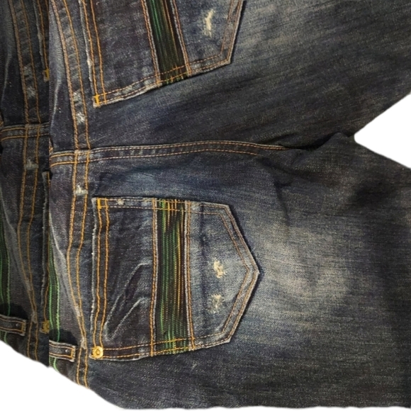 Mixed remix dark wash jeans excellent use condition - Picture 9 of 12